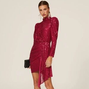 Saylor Bianca Sequin Dress - Size L - Never Worn